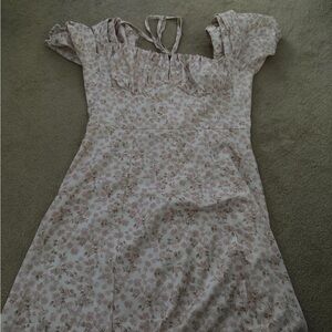 Cider Floral Pink Dress